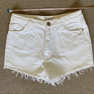 French Connection Distressed Shorts